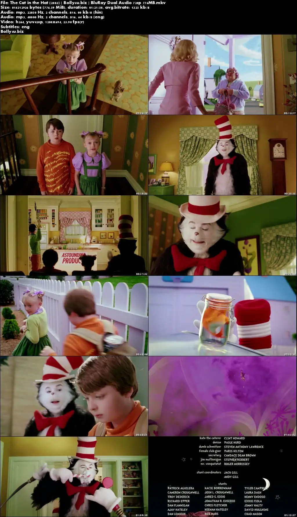 The Cat in the Hat 2003 BluRay 750Mb Hindi Dual Audio 720p Download The Cat in the Hat 2003 BluRay 750Mb Hindi Dual Audio 720p Download