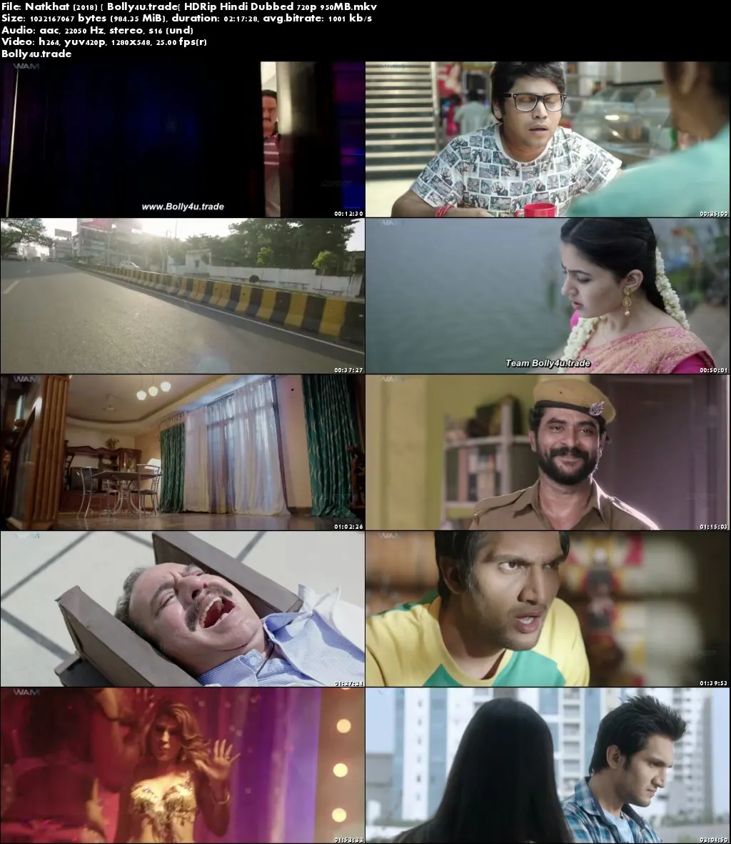 Natkhat 2018 HDRip 400Mb Full Hindi Dubbed Movie Download 480p