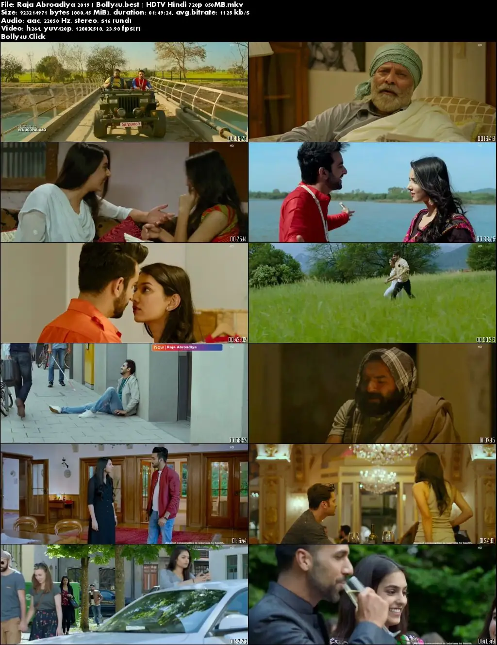 Raja Abroadiya 2019 HDTV 300MB Hindi 480p Download