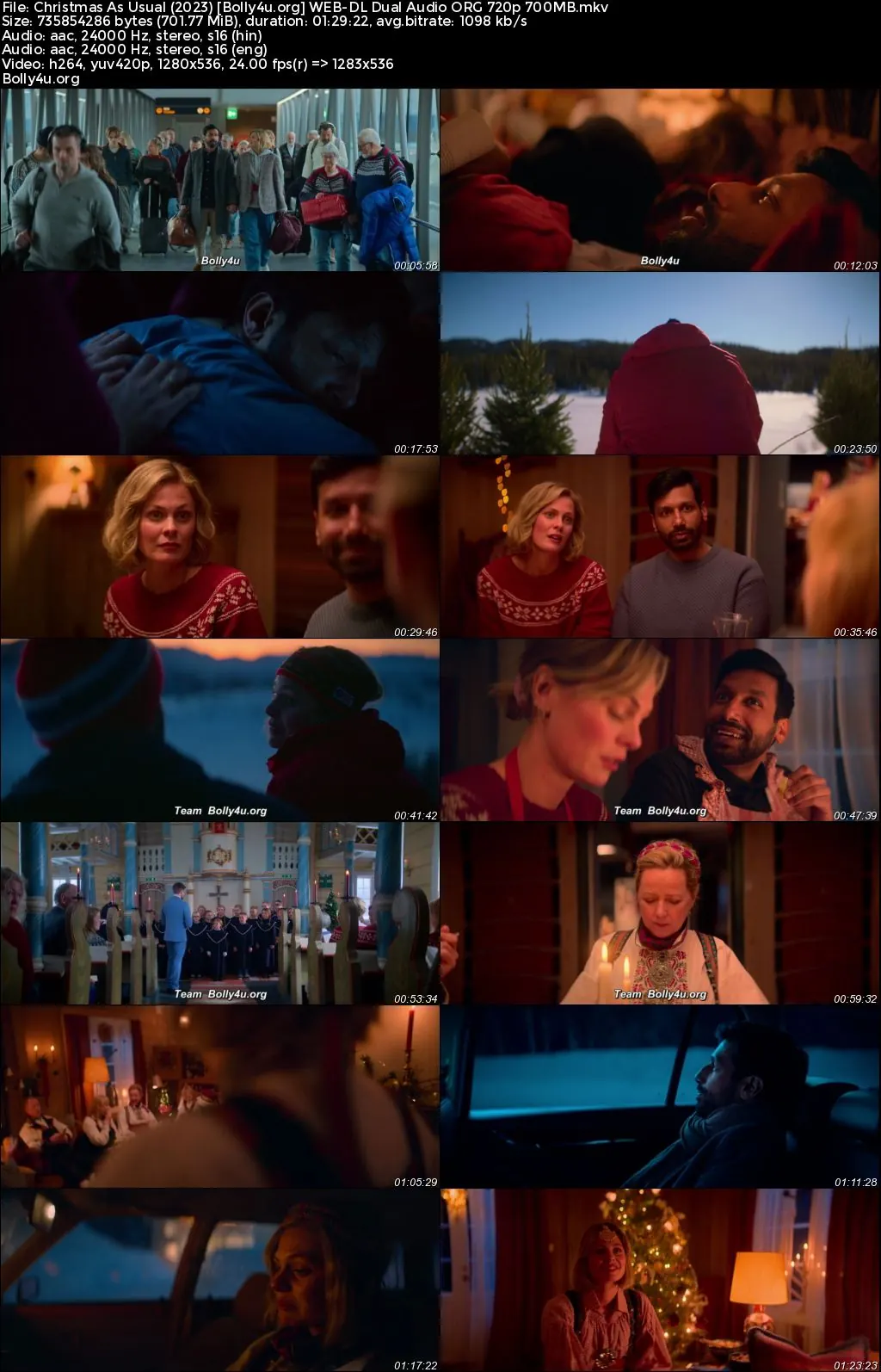 Christmas As Usual 2023 WEB-DL Hindi Dual Audio ORG Full Movie Download 1080p  720p  480p