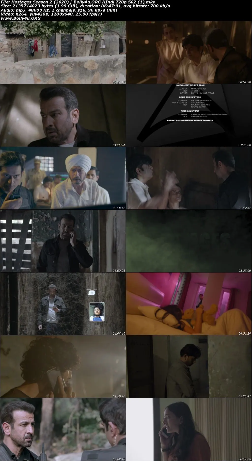 Hostages Season 2 2020 WEB-DL 2GB Hindi S02 Complete Download 720p