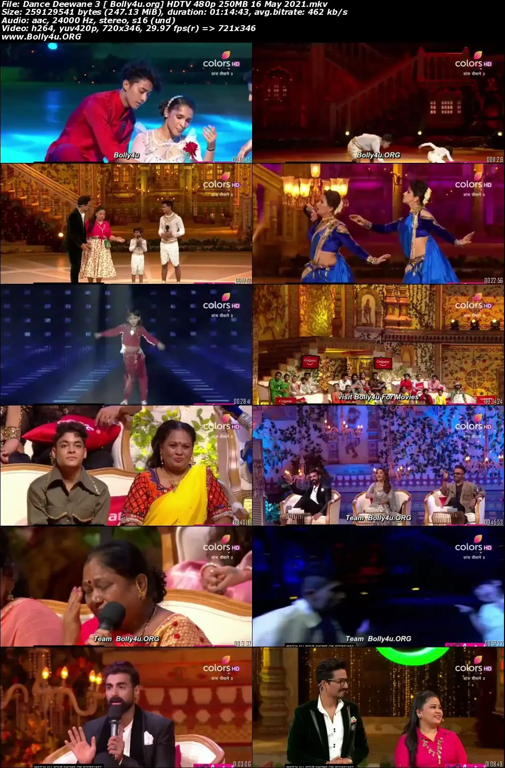 Dance Deewane 3 HDTV 480p 250MB 16 May 2021 Download Dance Deewane 3 HDTV 480p 250MB 16 May 2021 Download