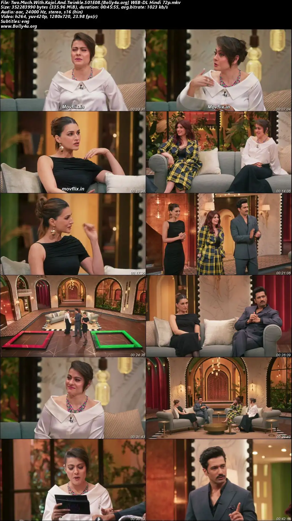 Two Much With Kajol And Twinkle 2025 WEB-DL Hindi S01 Complete Download 720p