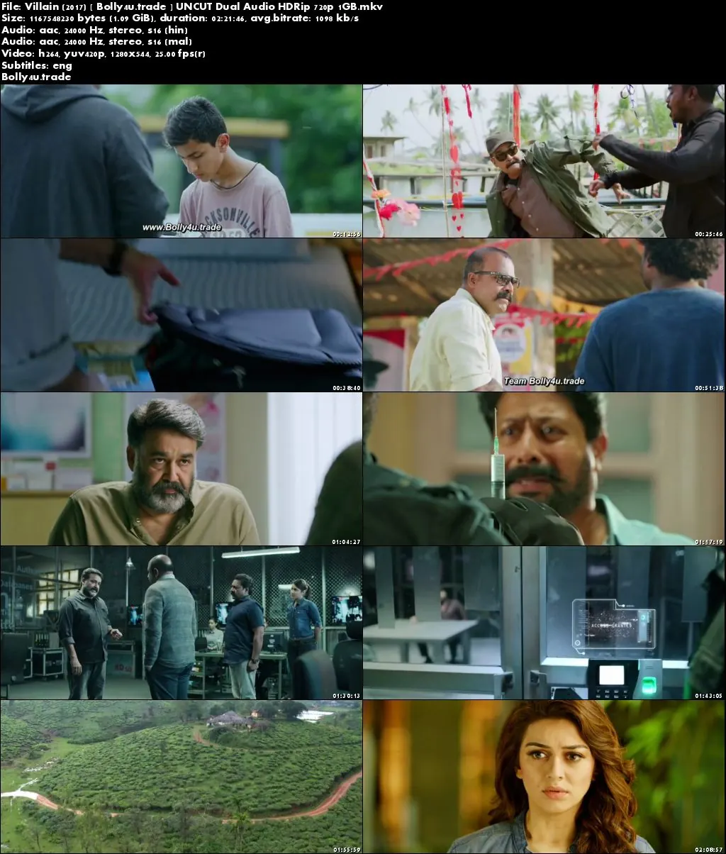 Villain 2017 HDRip 450MB UNCUT Hindi Dubbed Dual Audio 480p ESub Download Villain 2017 HDRip 450MB UNCUT Hindi Dubbed Dual Audio 480p ESub Download
