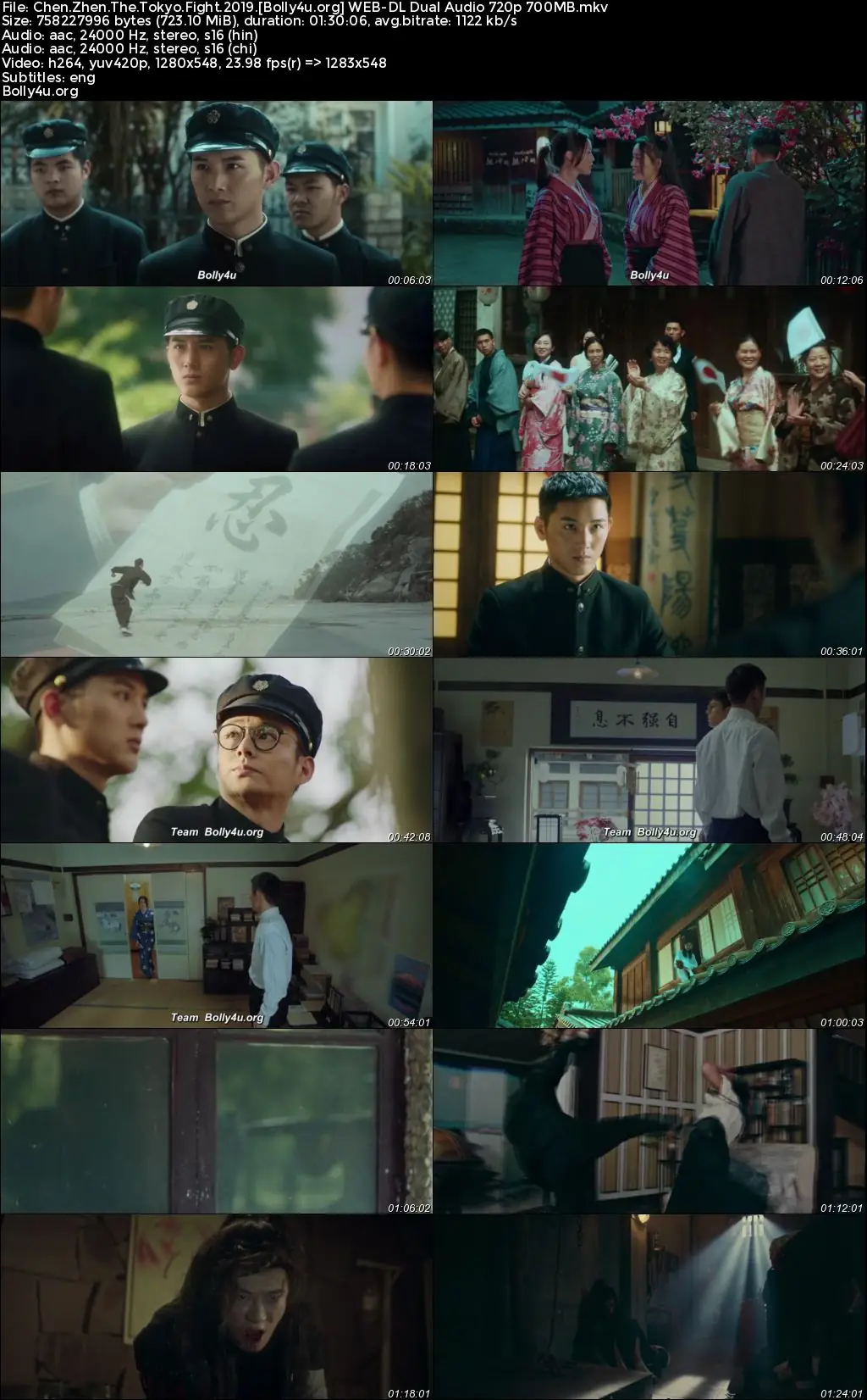 Chen Zhen The Tokyo Fight 2019 WEB-DL Hindi Dual Audio ORG Full Movie Download 1080p  720p  480p