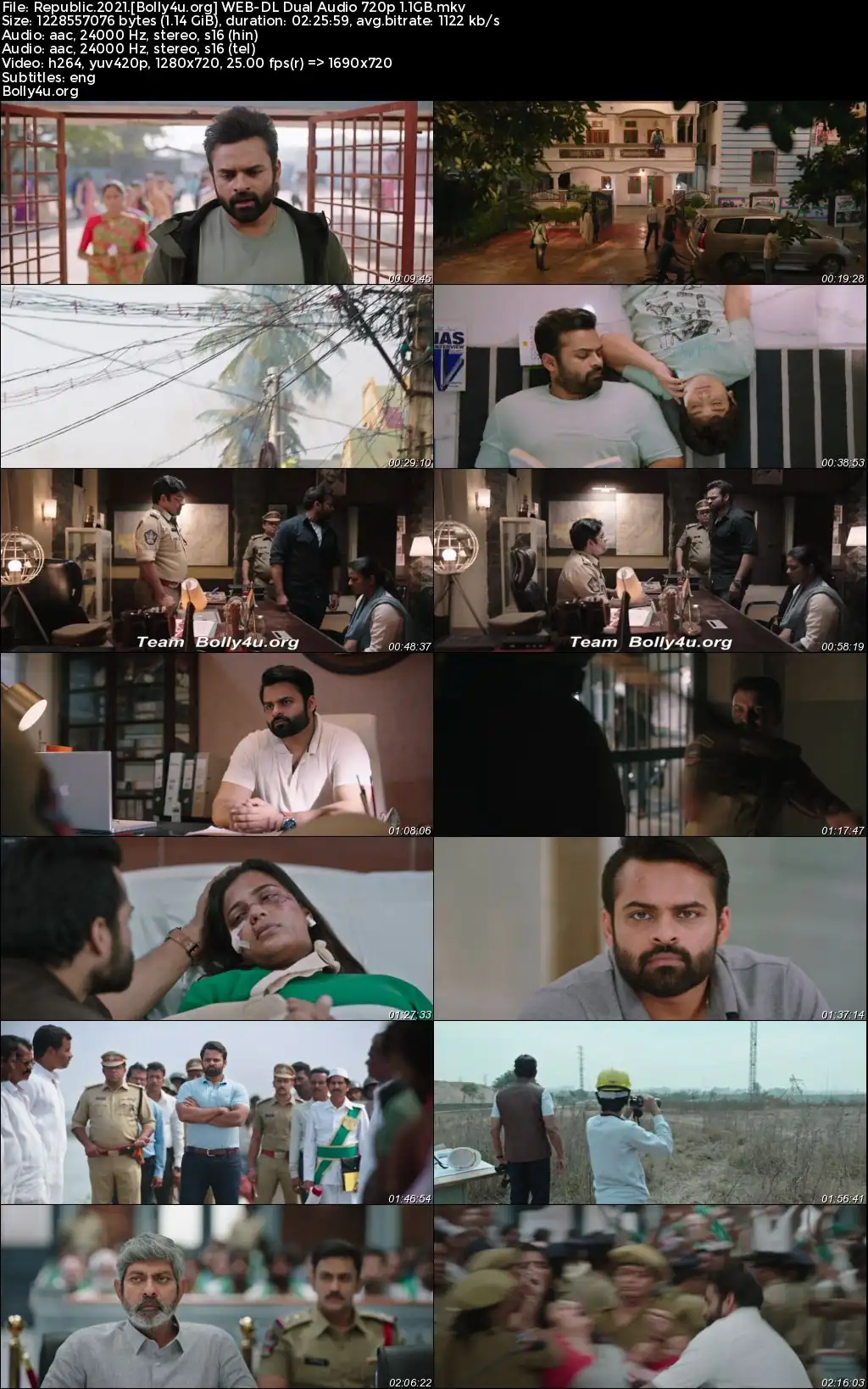 Republic 2021 WEB-DL UNCUT Hindi Dual Audio ORG Full Movie Download 1080p  720p  480p