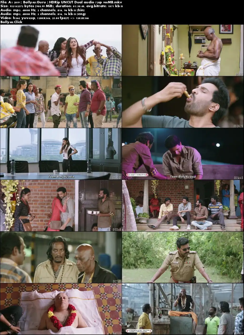 A1 Accused No 1 2019 HDRip 400MB UNCUT Hindi Dual Audio 480p Download