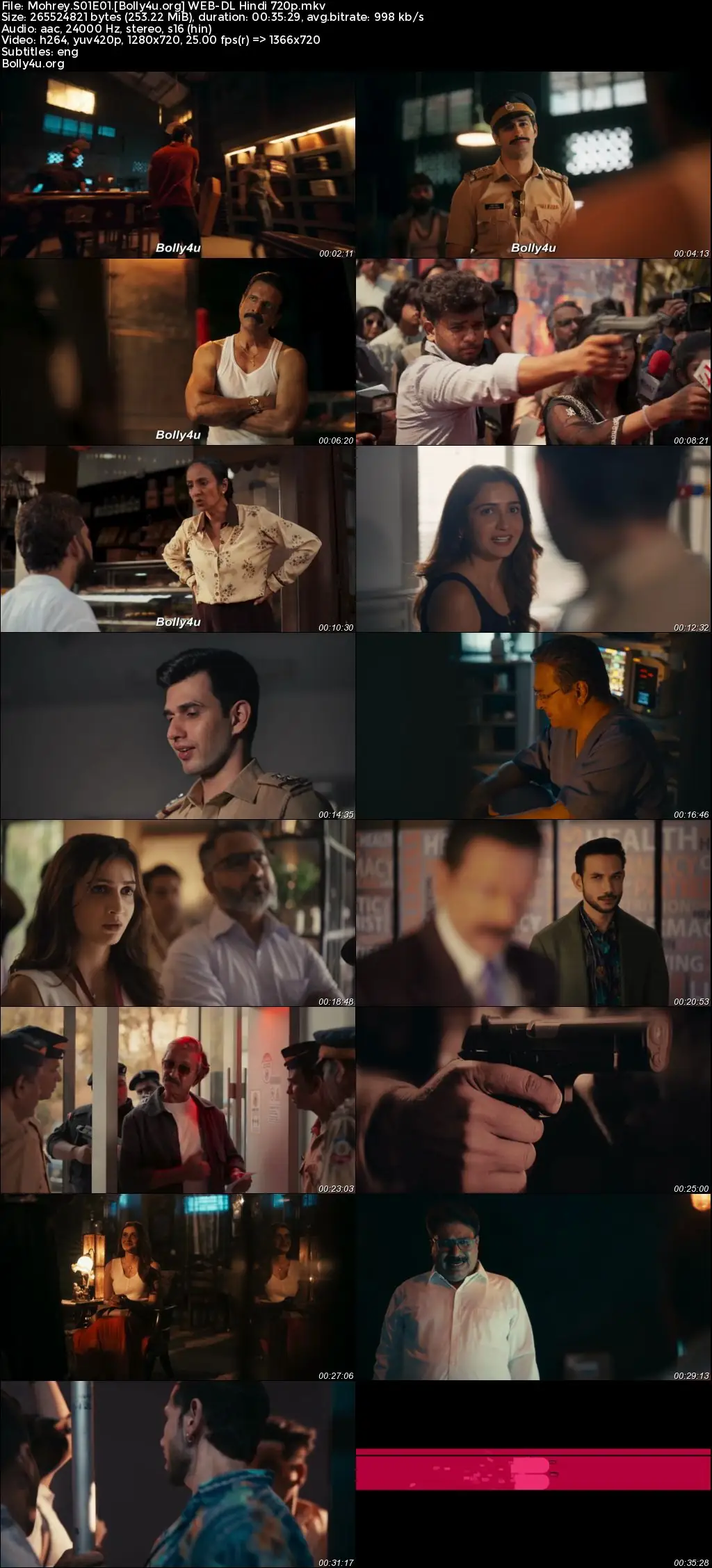 Mohrey 2024 WEB-DL Hindi S01 Complete Download 720p  480p