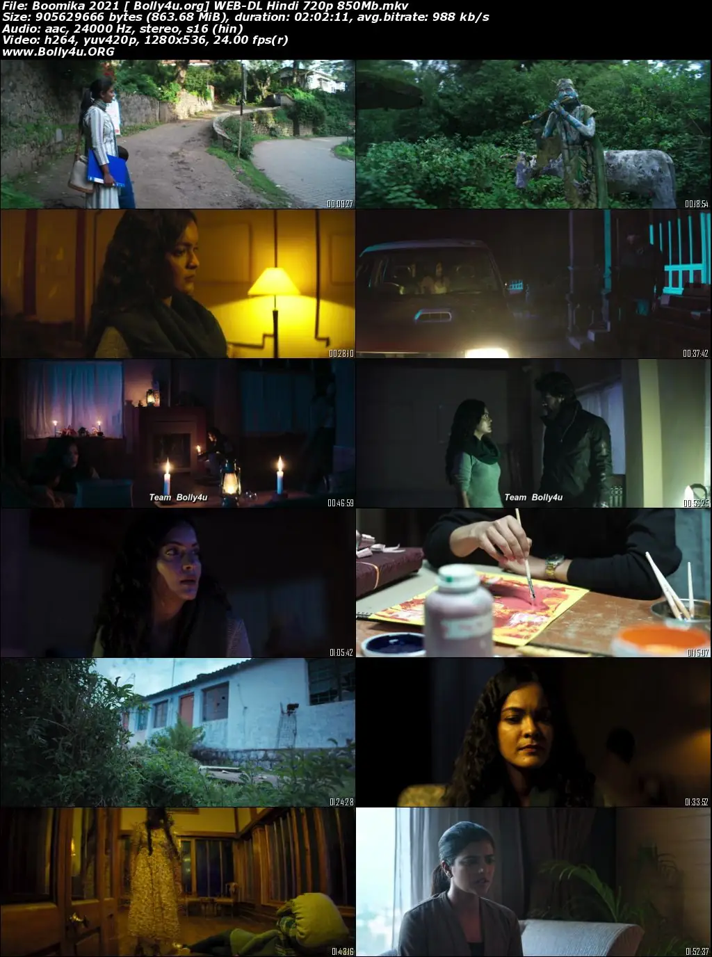 Boomika 2021 WEB-DL 350Mb Hindi Movie Download 480p