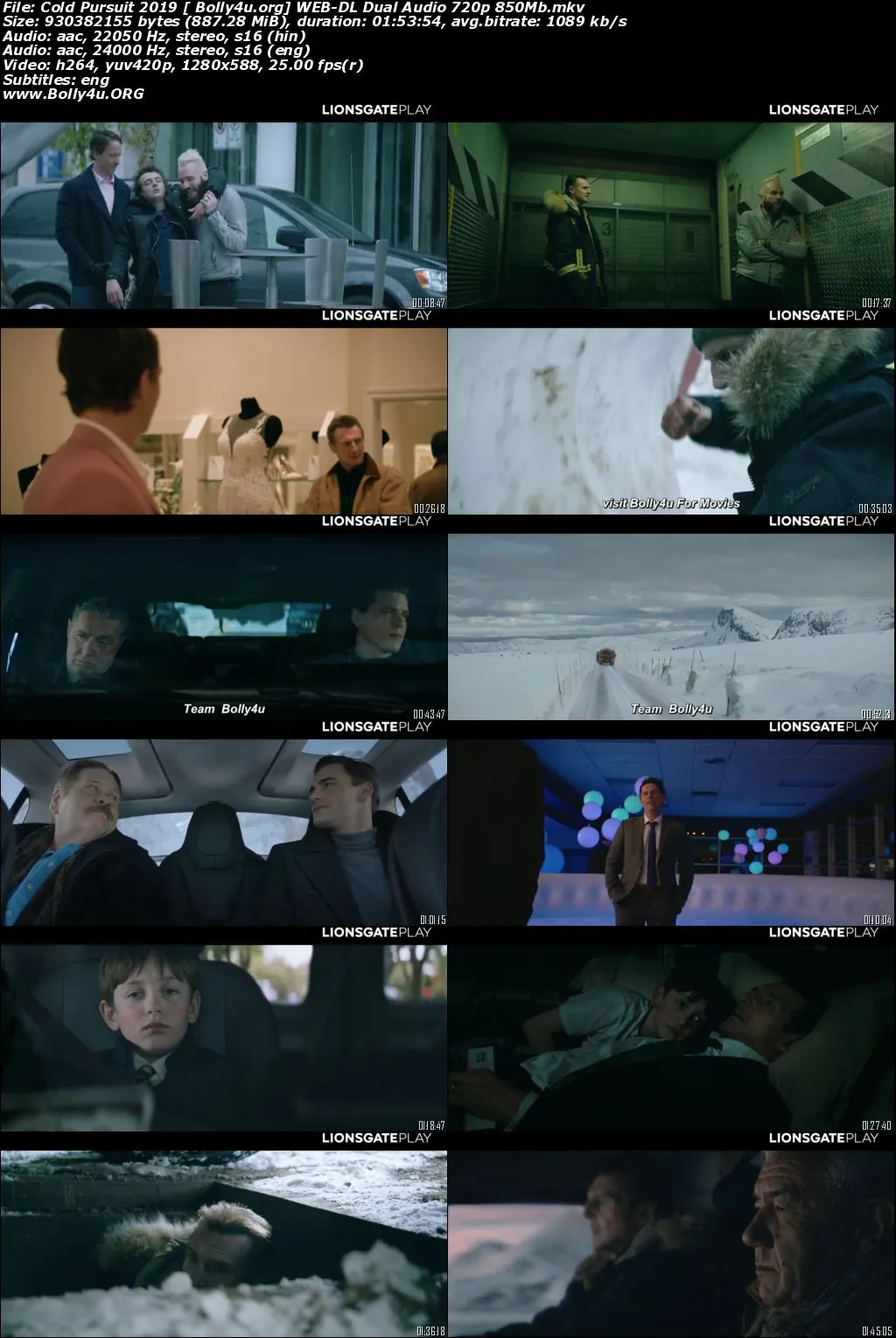 Cold Pursuit 2019 WEB-DL 300MB Hindi Dual Audio ORG 480p Download Cold Pursuit 2019 WEB-DL 300MB Hindi Dual Audio ORG 480p Download