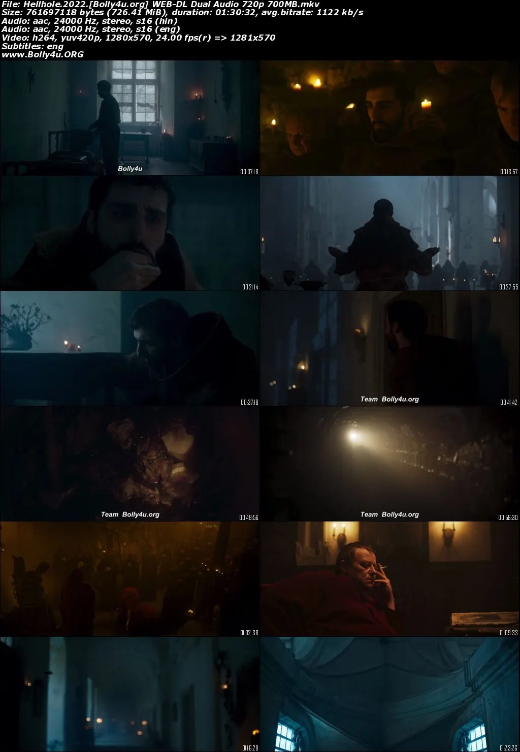 Hellhole 2022 WEB-DL Hindi Dual Audio ORG Full Movie Download 1080p  720p  480p