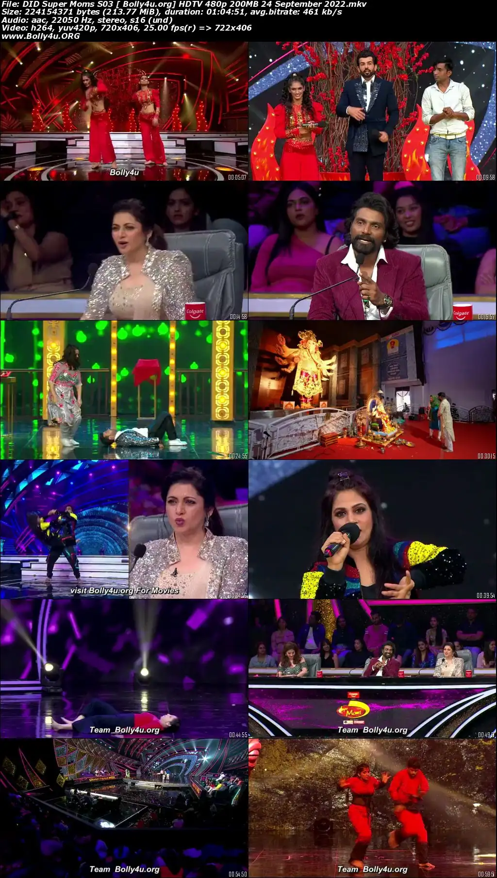 DID Super Moms S03 HDTV 480p 200MB 24 September 2022 Download