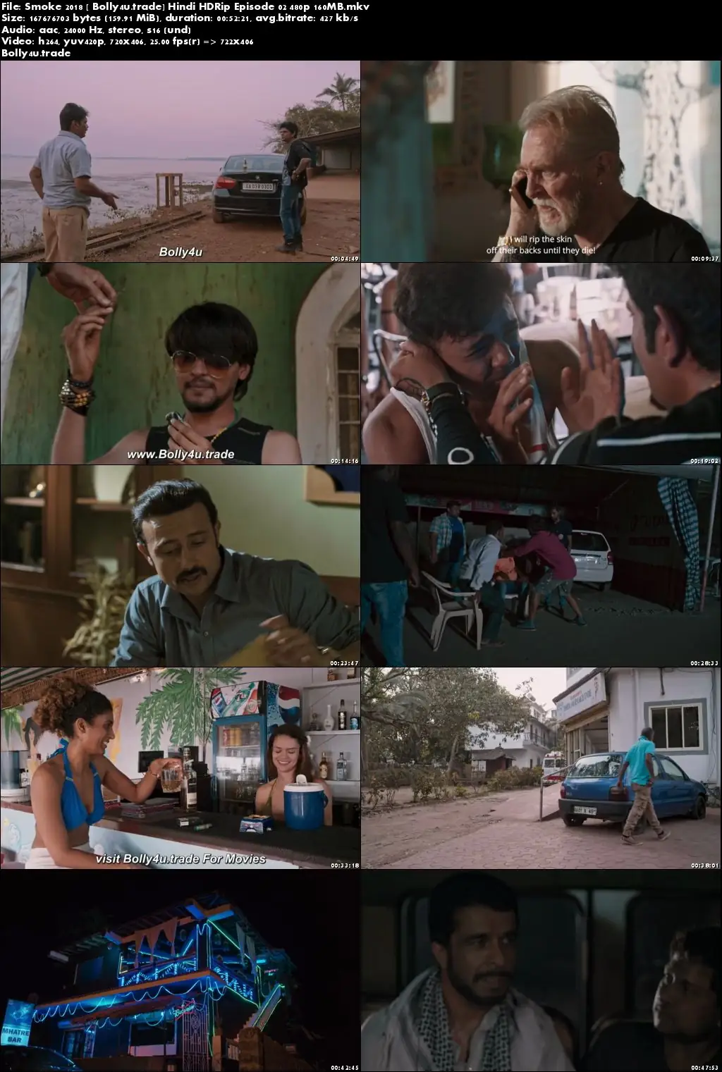 Smoke 2018 HDRip 160MB Episode 02 Hindi 480p ESub Download