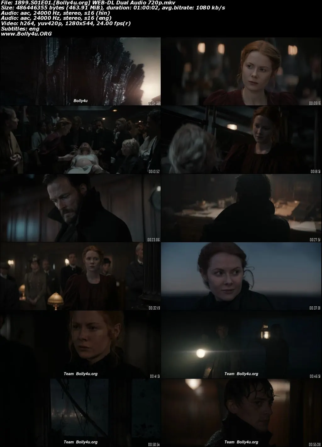 1899 2022 WEB-DL Hindi Dual Audio ORG S01 Complete Download 720p  480p