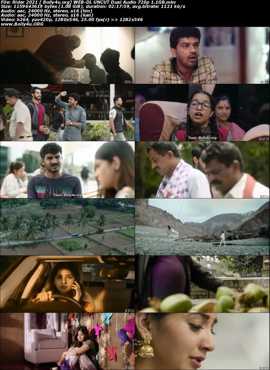 Rider 2021 WEB-DL UNCUT Hindi Dual Audio 720p 480p Download
