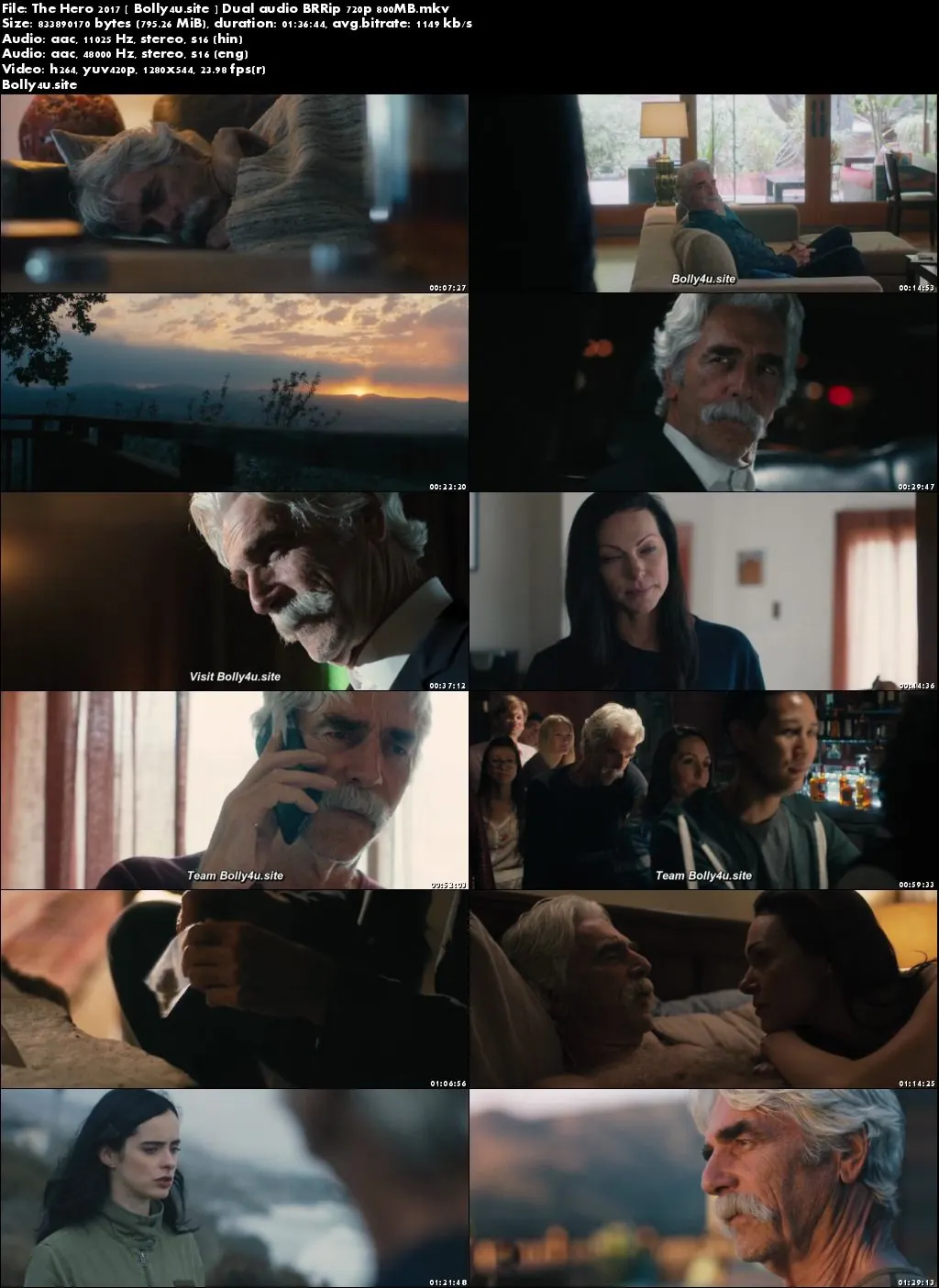 The Hero 2017 BRRip 300MB Hindi Dual Audio 480p Download