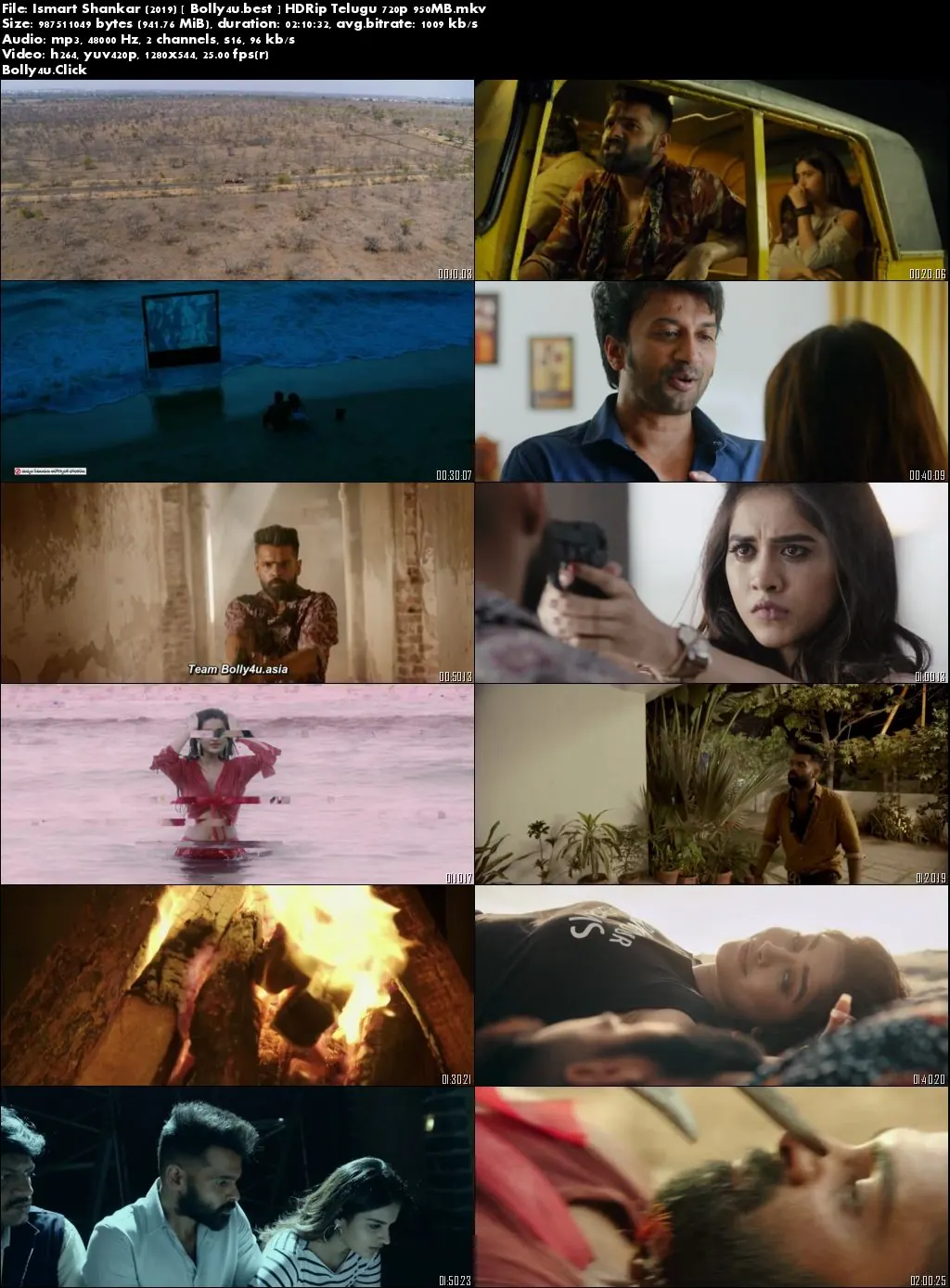 iSmart Shankar 2019 WEB-DL 400MB Telugu 480p Download