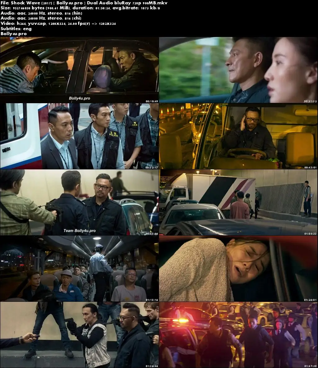 Shock Wave 2017 BluRay 900MB Hindi Dual Audio 720p Download