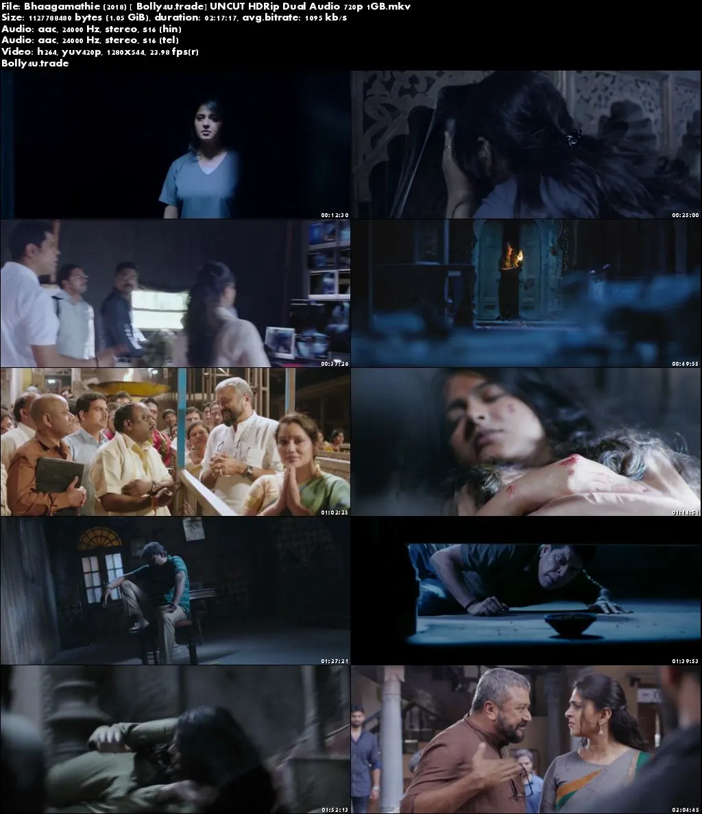 Bhaagamathie 2018 HDRip 1GB UNCUT Hindi Dual Audio 720p Download Bhaagamathie 2018 HDRip 1GB UNCUT Hindi Dual Audio 720p Download