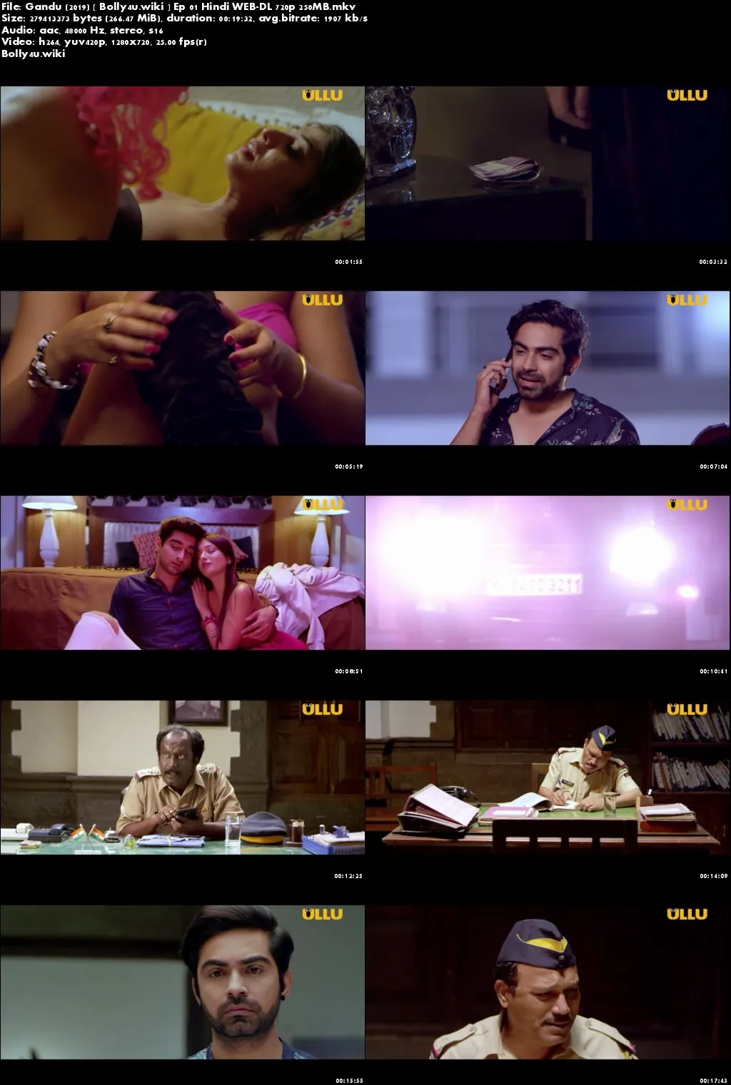 Gandu 2019 WEB-DL 450MB Hindi Web Series 720p Download