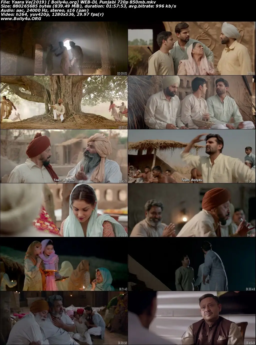 Yaara Ve 2019 WEB-DL 400Mb Punjabi Movie Download 480p Yaara Ve 2019 WEB-DL 400Mb Punjabi Movie Download 480p