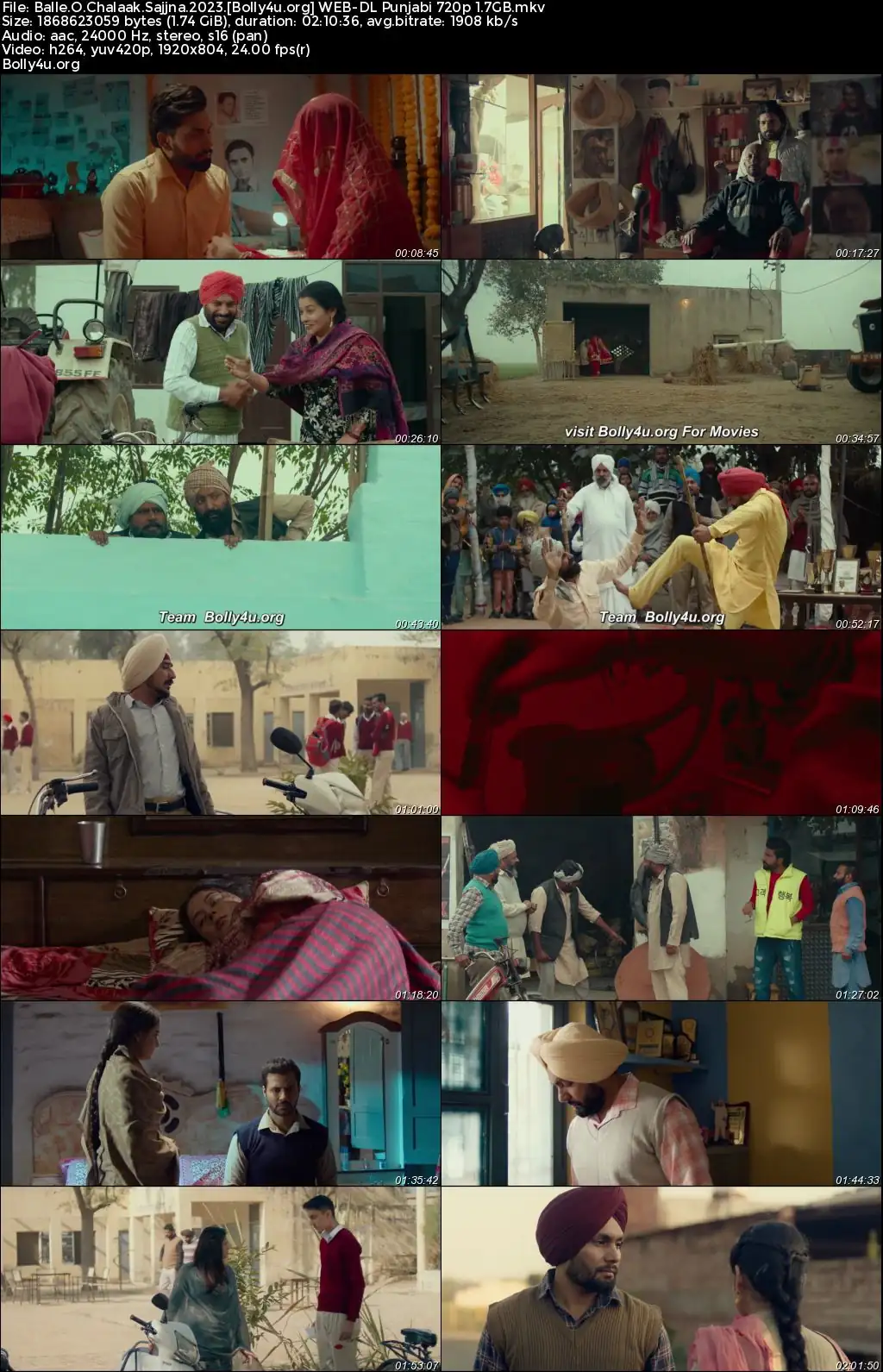 Balle O Chalaak Sajjna 2023 WEB-DL Punjabi Full Movie Download 1080p  720p  480p