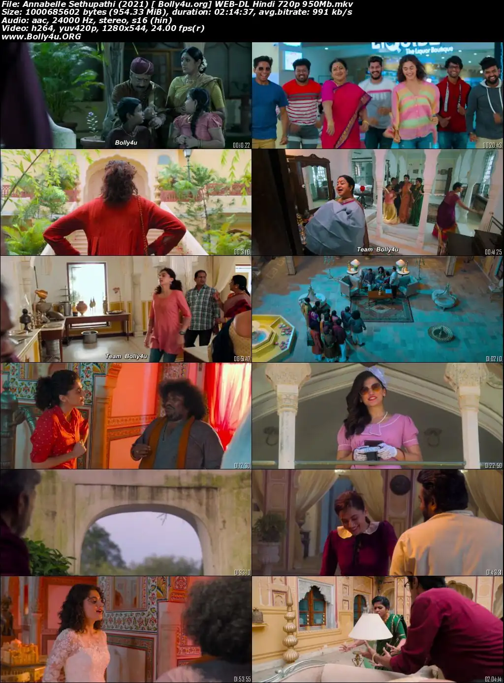 Annabelle Sethupathi 2021 WEB-DL 950Mb Hindi ORG 720p Download