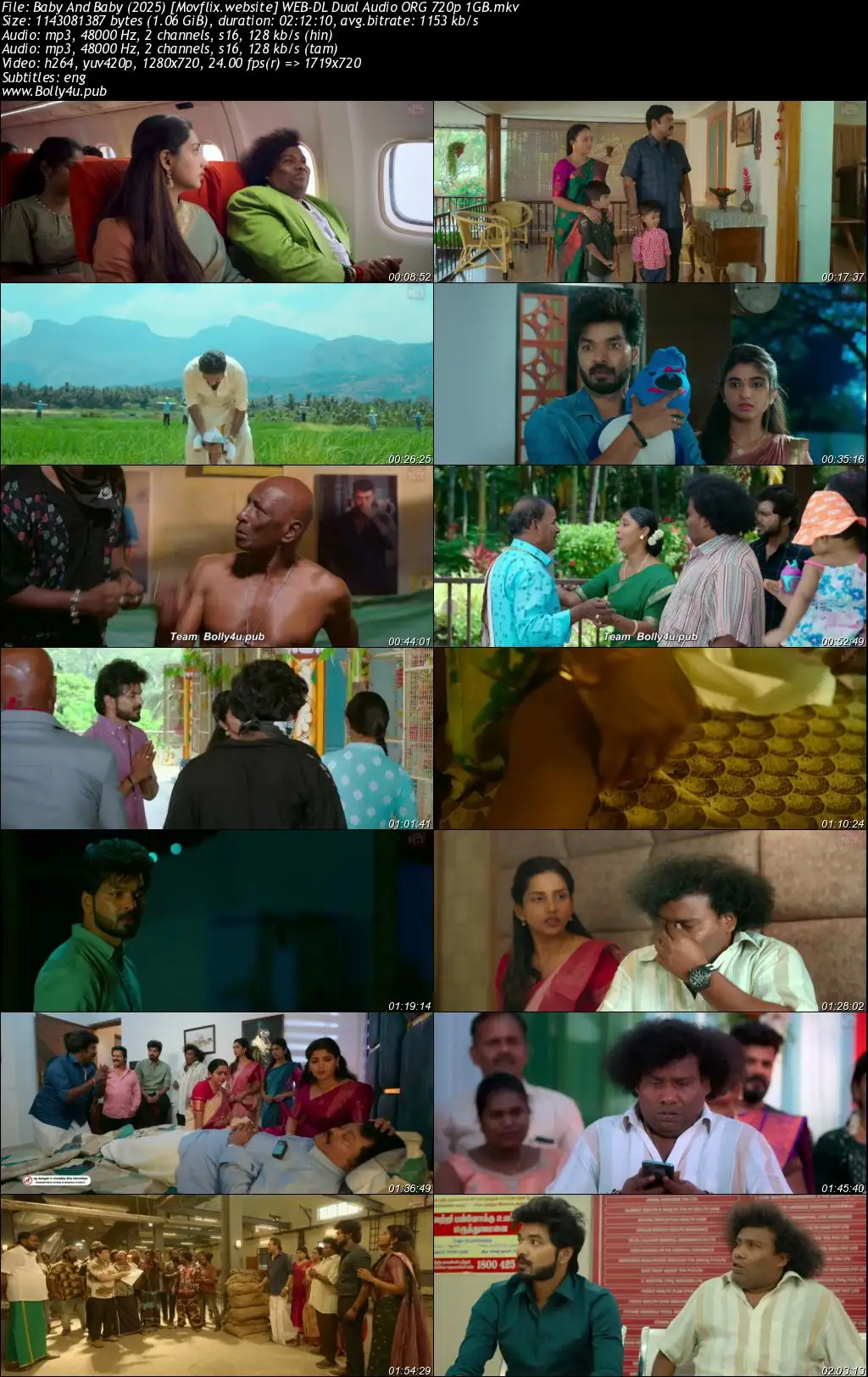 Baby And Baby 2025 WEB-DL UNCUT Hindi Dual Audio ORG Full Movie Download 1080p  720p  480p