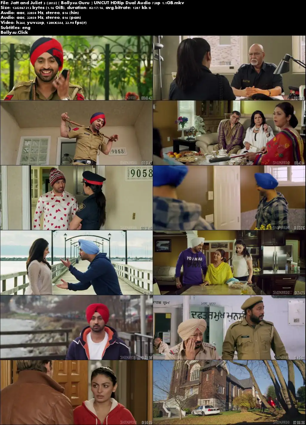 Jatt and Juliet 2 2013 HDRip 1.1GB UNCUT Hindi Dual Audio 720p Download Jatt and Juliet 2 2013 HDRip 1.1GB UNCUT Hindi Dual Audio 720p Download