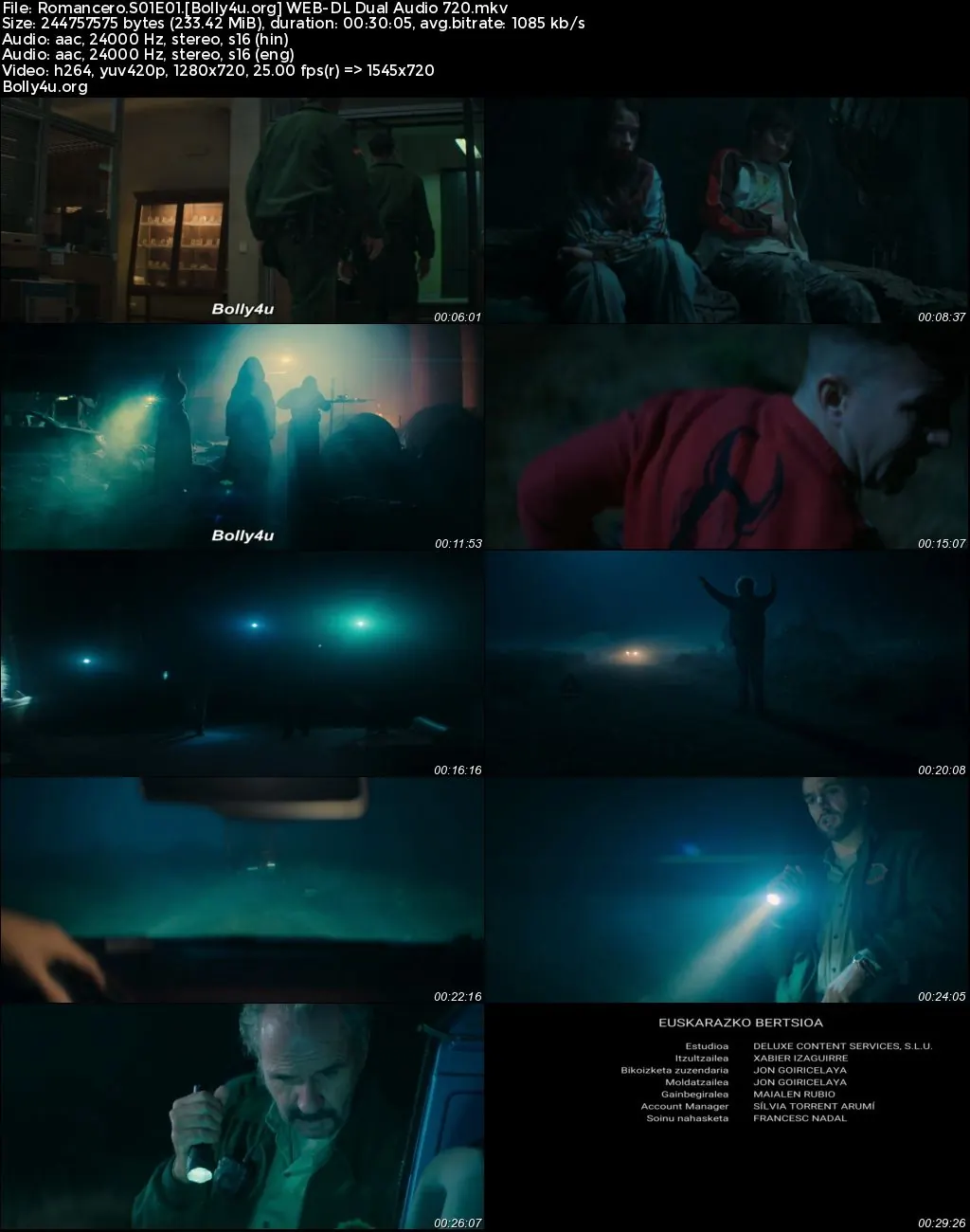 Romancero 2023 WEB-DL Hindi Dual Audio ORG S01 Complete Download 720p  480p