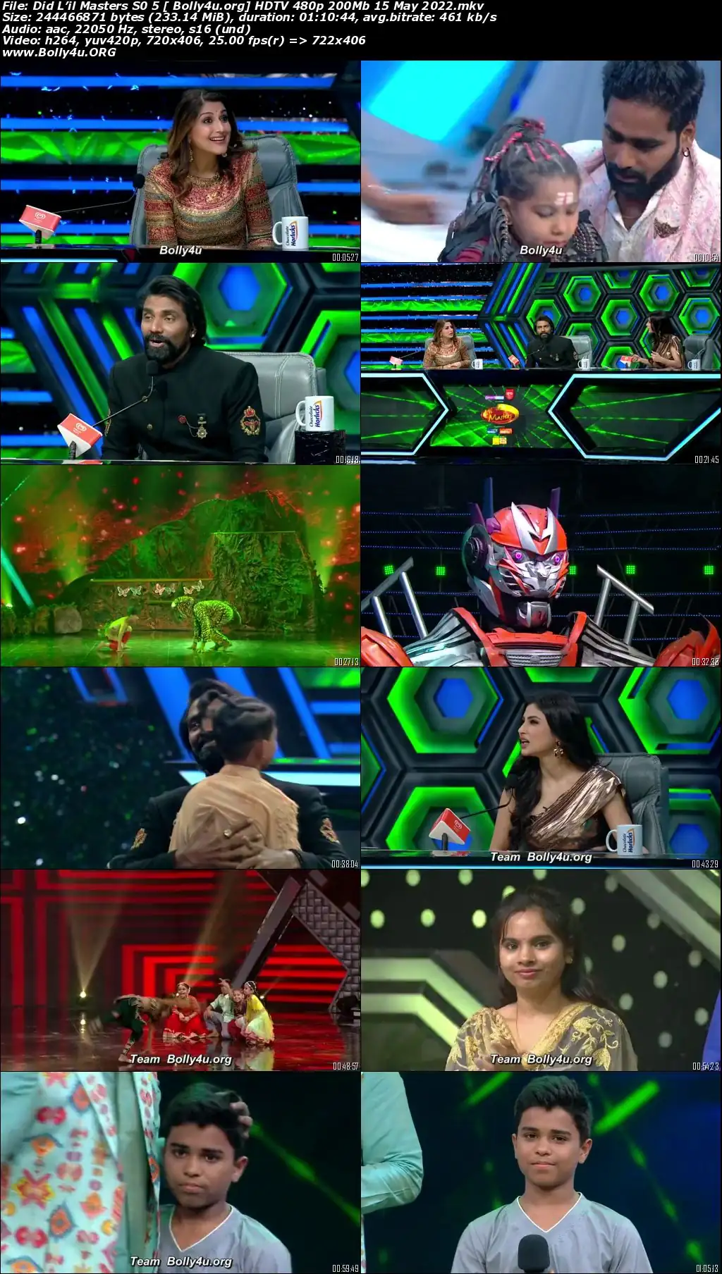 Did Lil Masters S05 HDTV 480p 200Mb 15 May 2022 Download