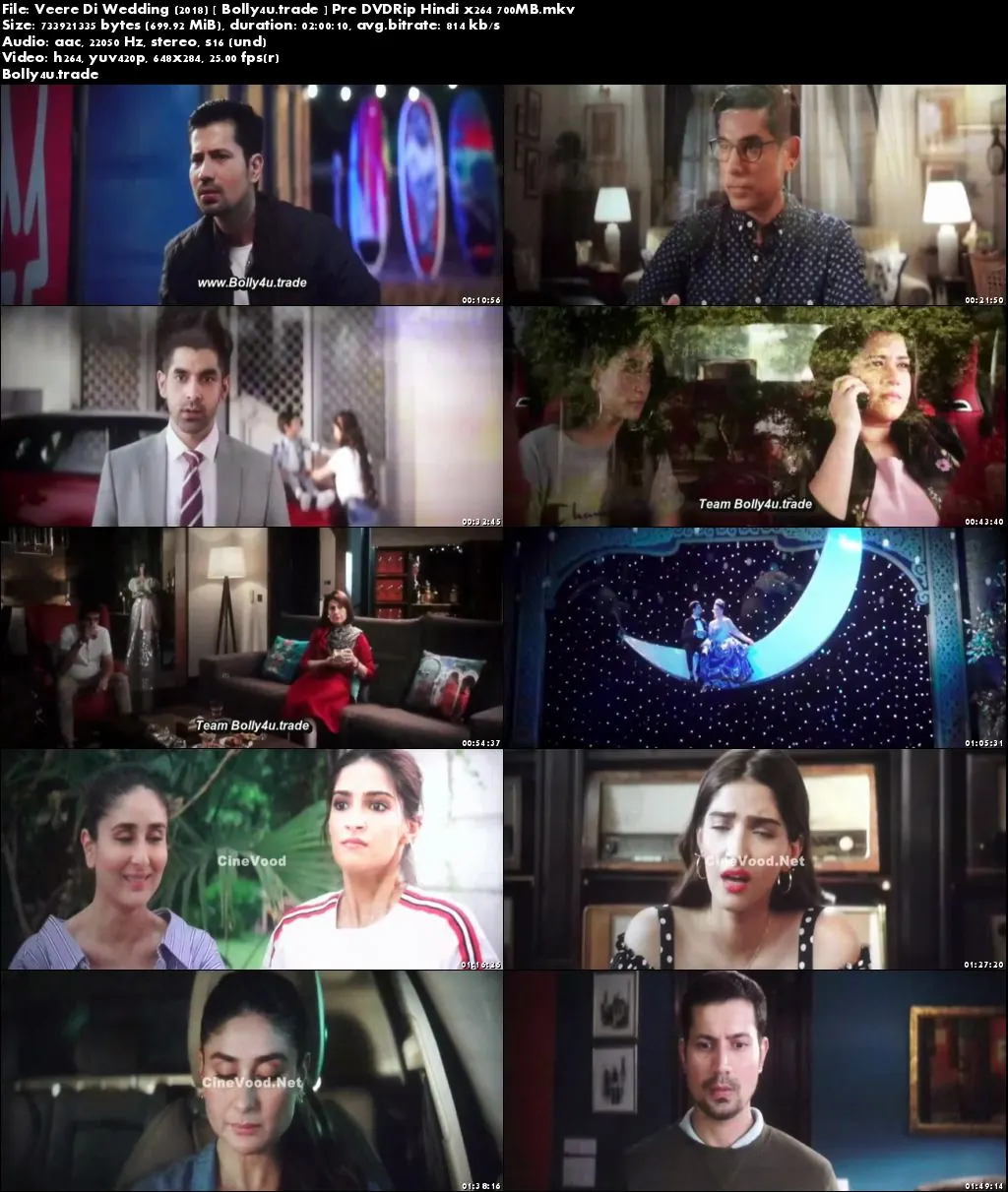 Veere Di Wedding 2018 Pre DVDRip 350Mb Full Hindi Movie Download 480p