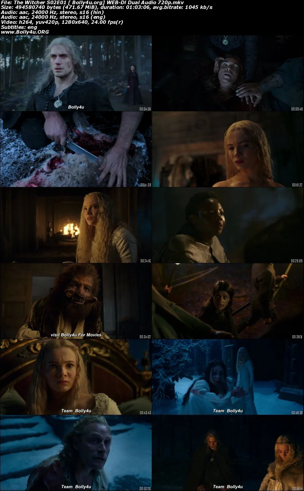 The Witcher 2021 WEB-DL 1.5GB Hindi Dual Audio ORG Complete Download 480p