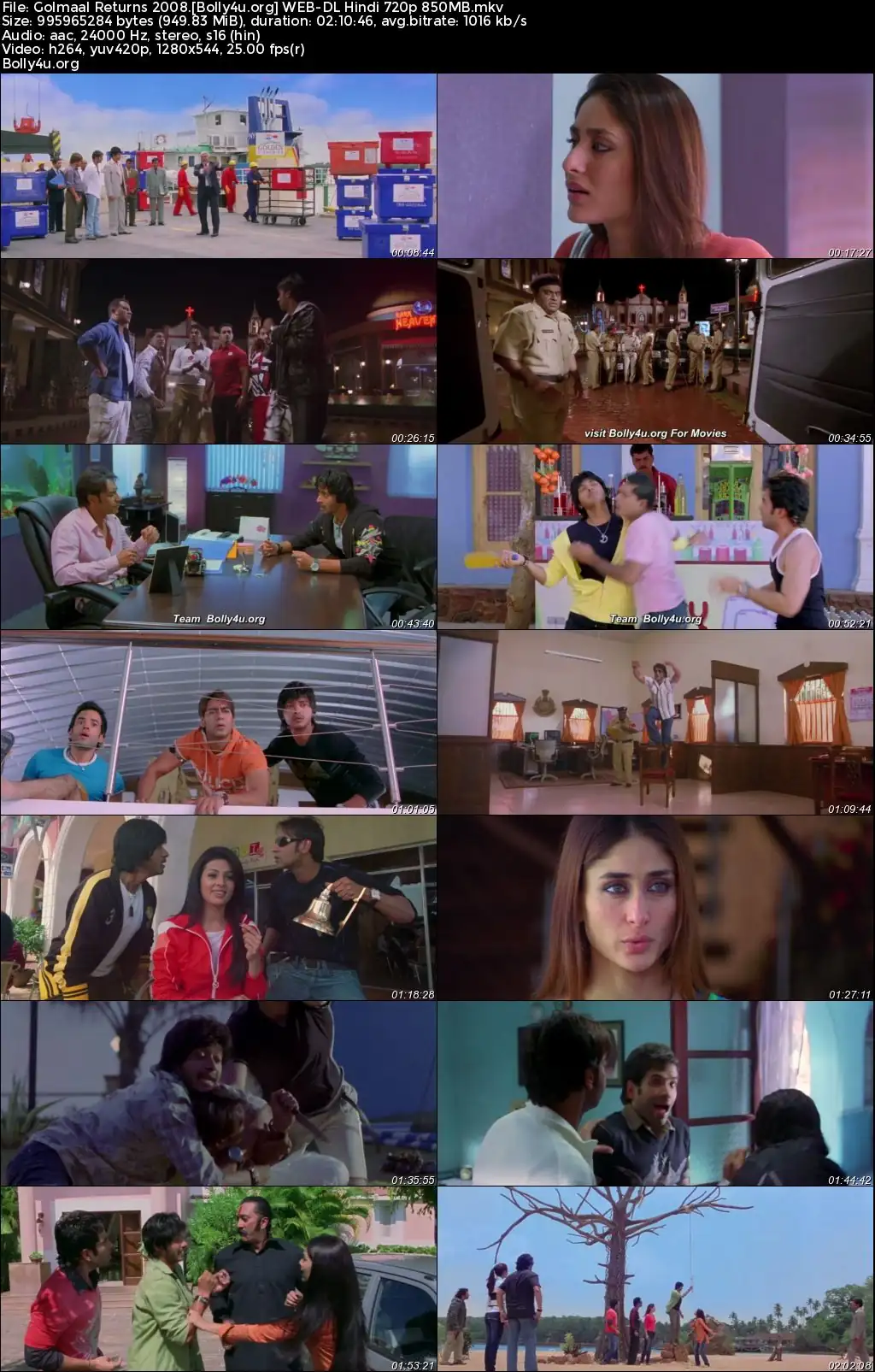 Golmaal Returns 2008 WEB-DL Hindi Full Movie Download 720p 480p Golmaal Returns 2008 WEB-DL Hindi Full Movie Download 720p 480p