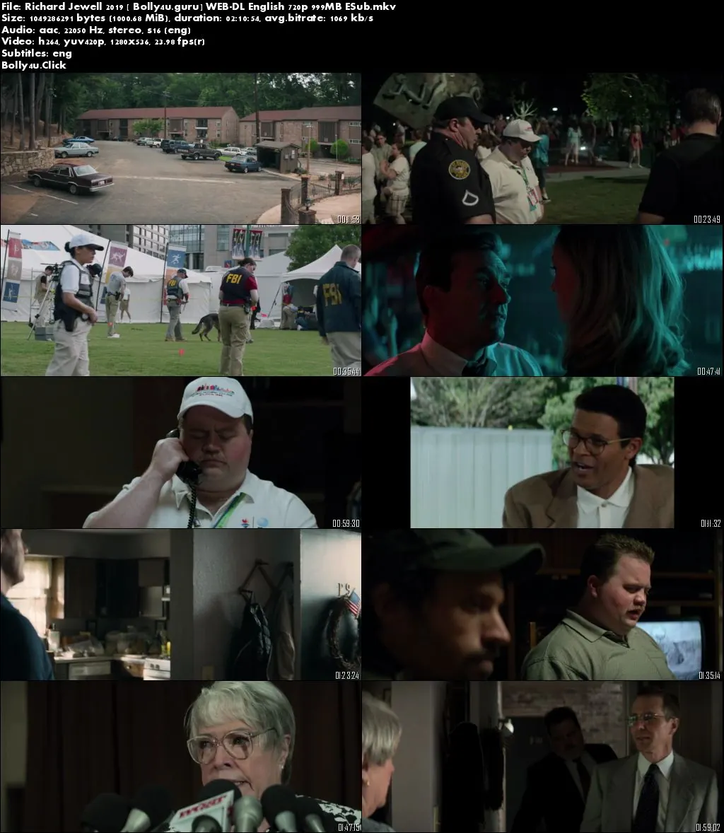 Richard Jewell 2019 WEB-DL 999Mb English 720p ESub Download