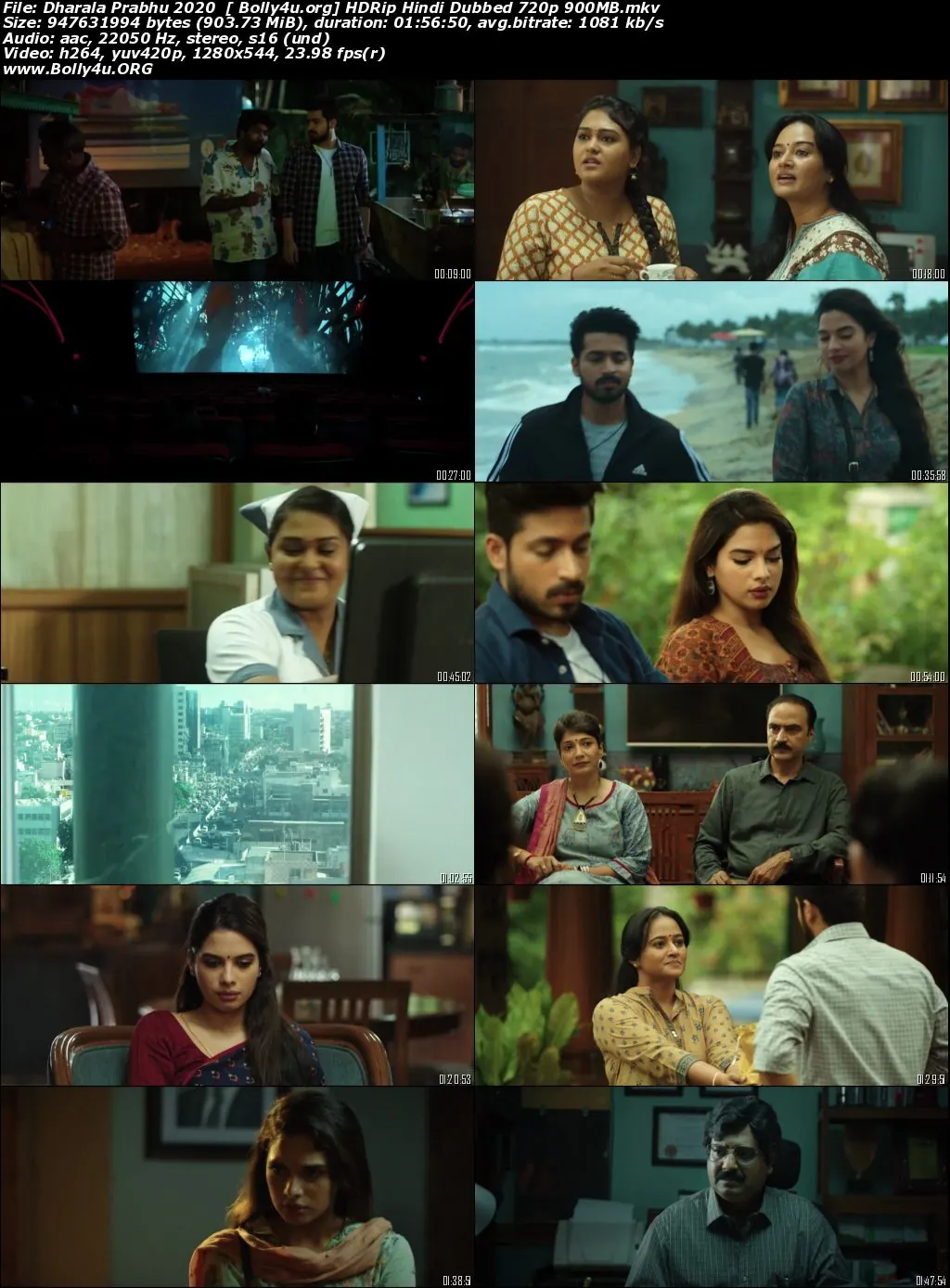 Dharala Prabhu 2020 HDRip 900MB Hindi Dubbed 720p Download