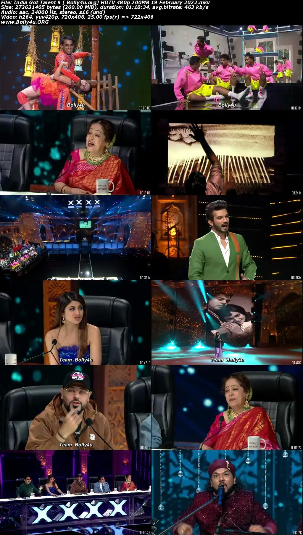 India Got Talent 9 HDTV 480p 200MB 19 February 2022 Download India Got Talent 9 HDTV 480p 200MB 19 February 2022 Download