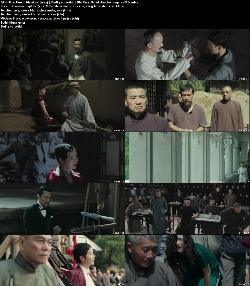 The Final Master 2015 BluRay Hindi Dual Audio 720p ESub Download
