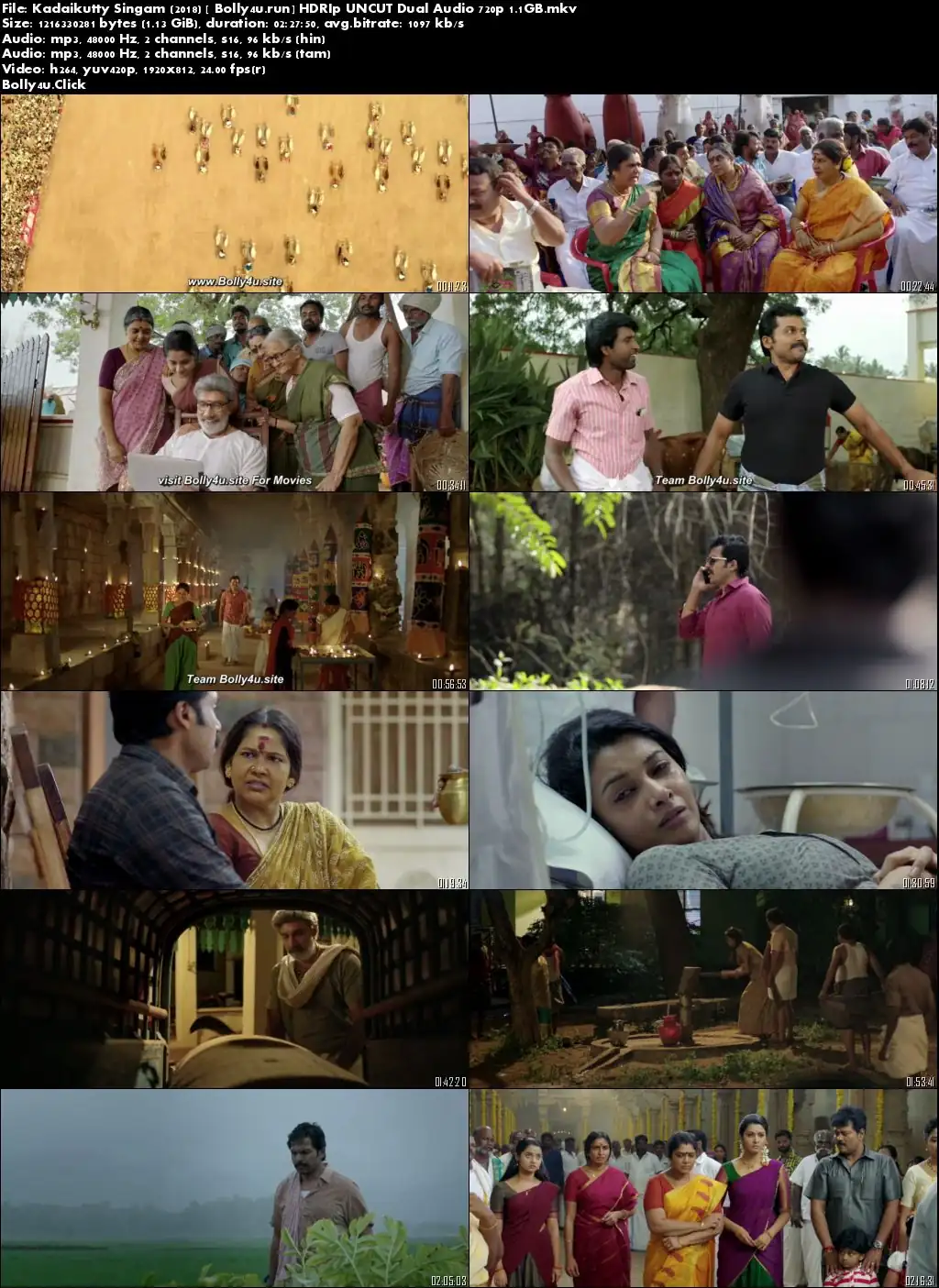 Kadaikutty Singam 2018 HDRip 1.1GB UNCUT Hindi Dual Audio 720p Download Kadaikutty Singam 2018 HDRip 1.1GB UNCUT Hindi Dual Audio 720p Download