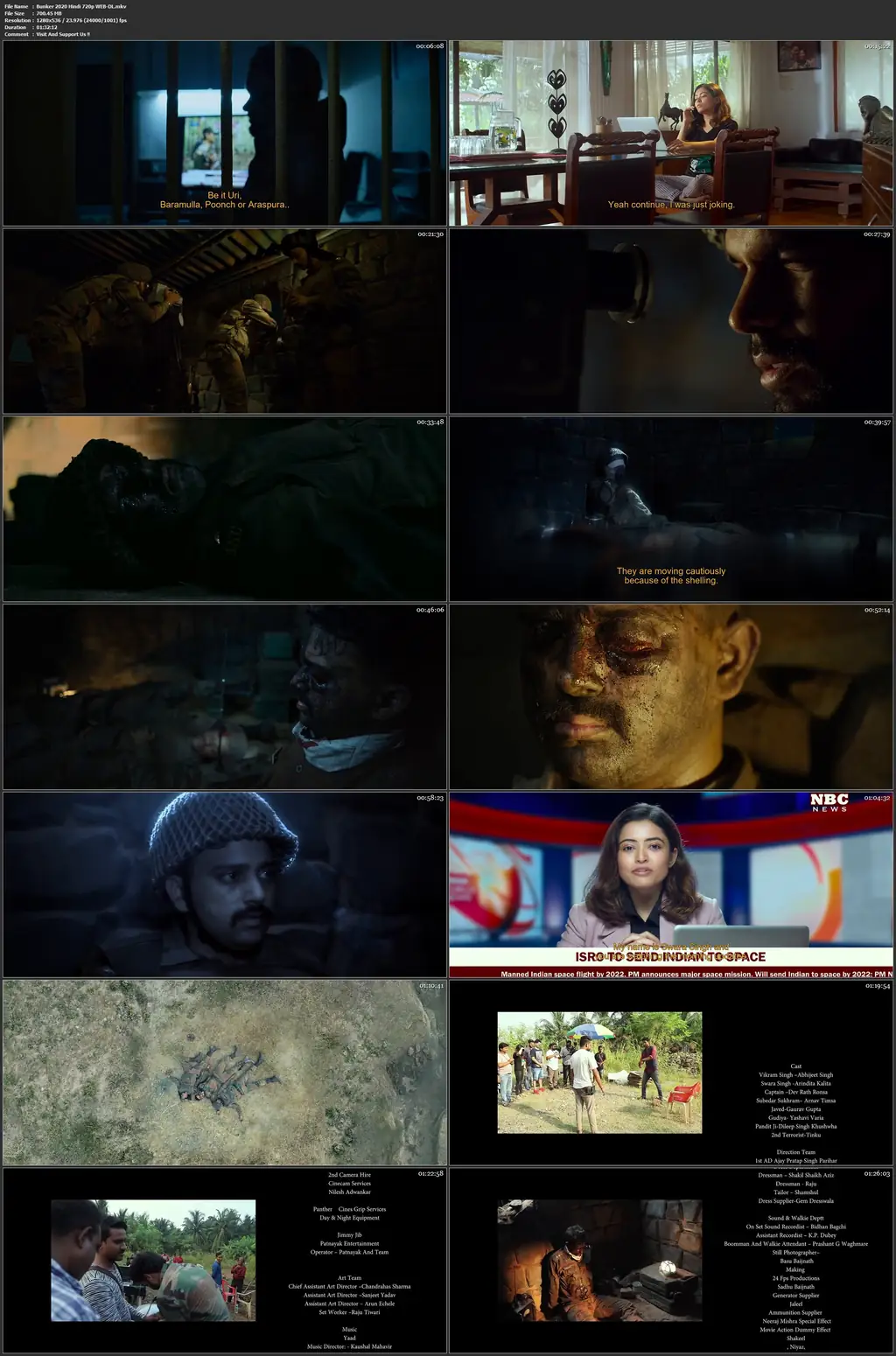 Bunker 2020 WEB-DL 700Mb Full Hindi Movie Download 720p still 1  Bolly4u Official