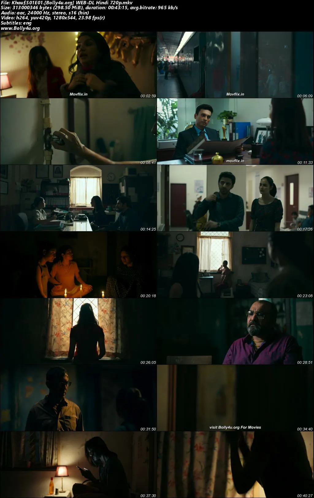 Khauf 2026 WEB-DL Hindi S01 Complete Download 720p  480p
