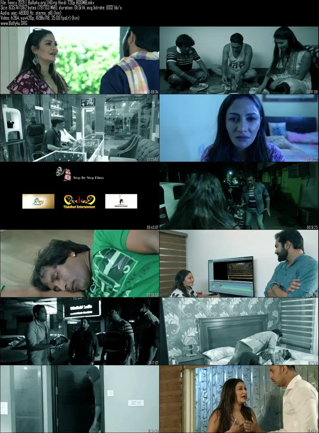 Fancy 2021 HDRip 800Mb Hindi 720p Download