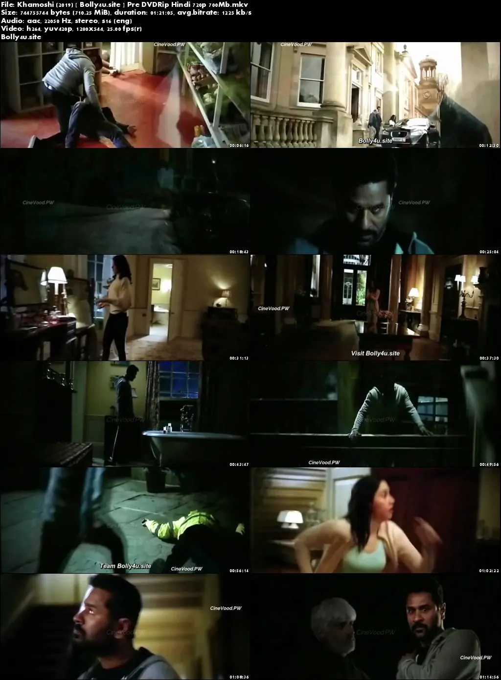 Khamoshi 2019 Pre DVDRip 250MB Hindi 480p Download