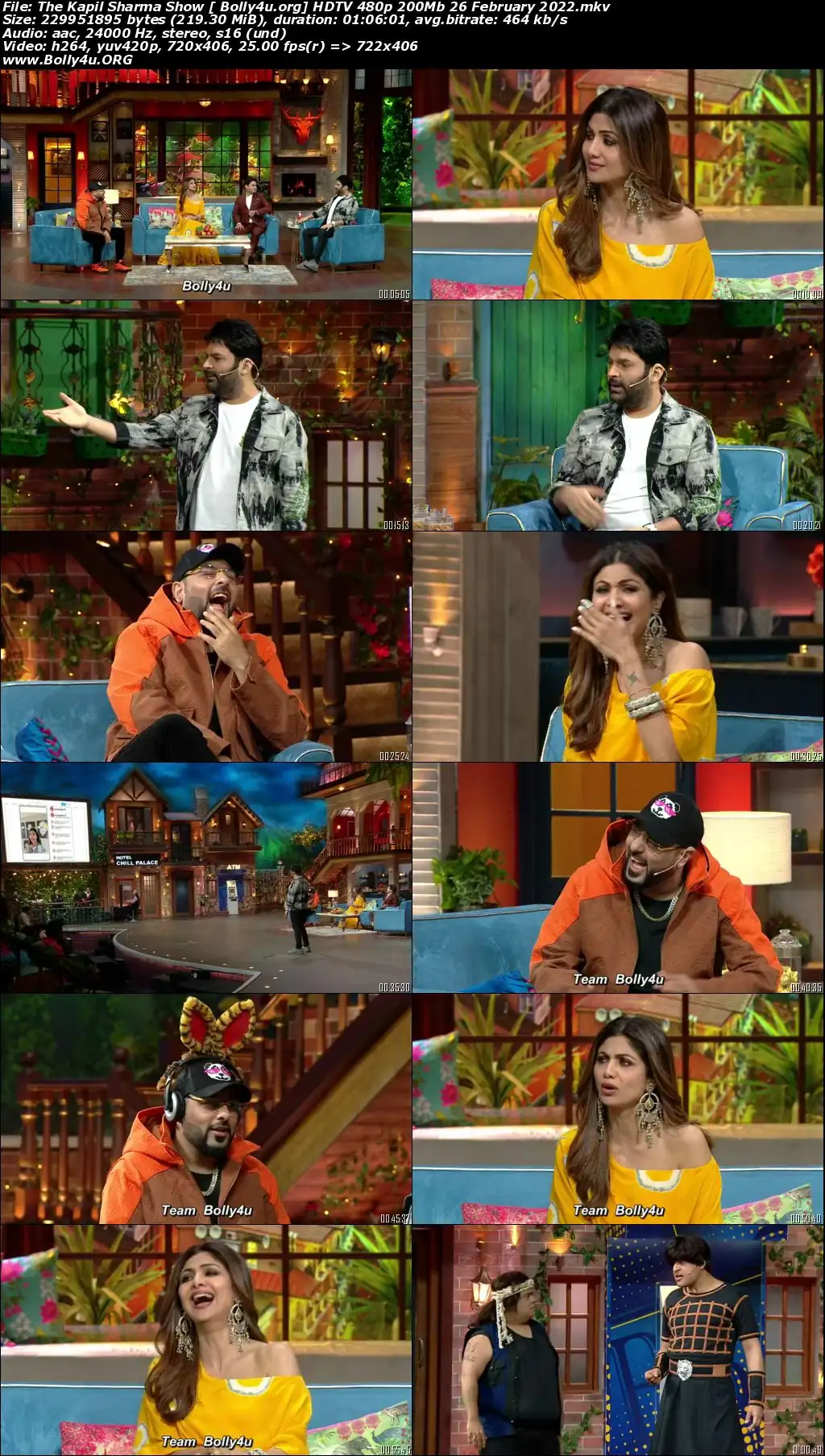 The Kapil Sharma Show HDTV 480p 200Mb 26 February 2022 Download