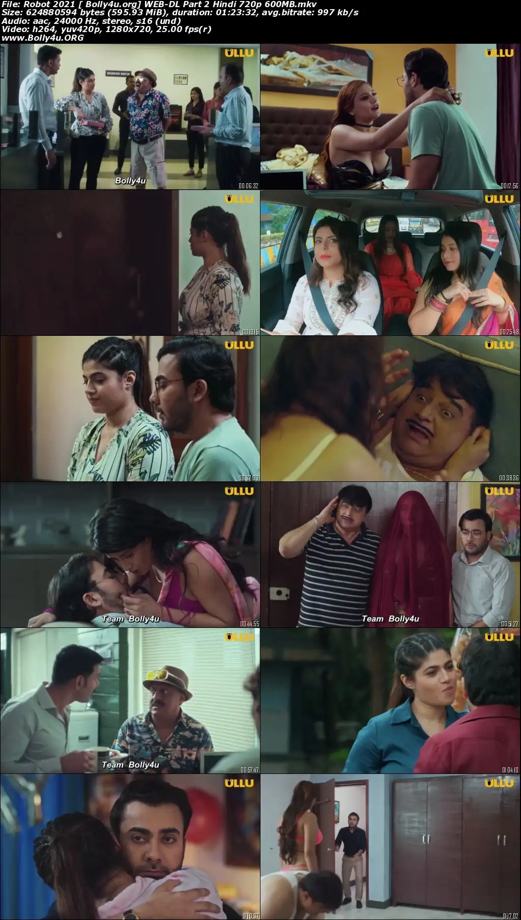 Robot 2021 WEB-DL 600MB Hindi Part 02 ULLU 720p Download