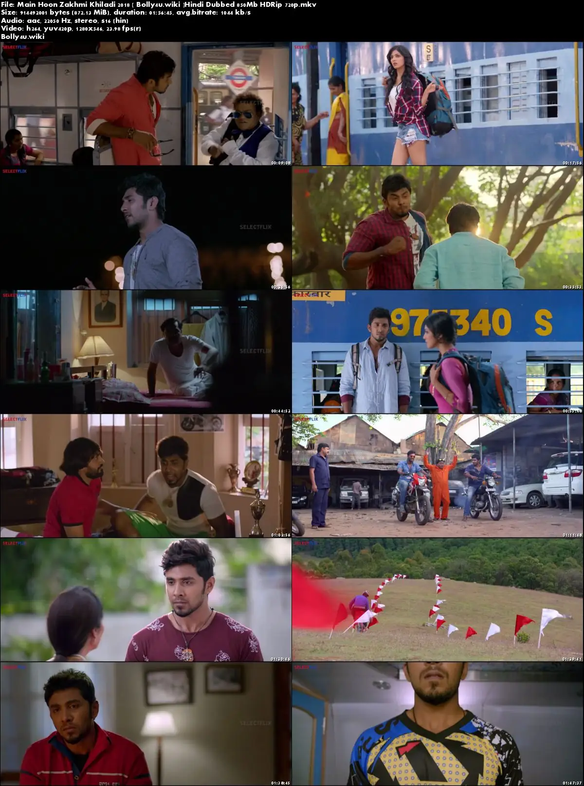 Main Hoon Zakhmi Khiladi 2018 HDRip 350MB Hindi Dubbed 480p Download Main Hoon Zakhmi Khiladi 2018 HDRip 350MB Hindi Dubbed 480p Download