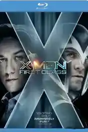X-Men First Class 2011 BRRip 300MB Hindi Dual Audio 480p poster | Bolly4u Official