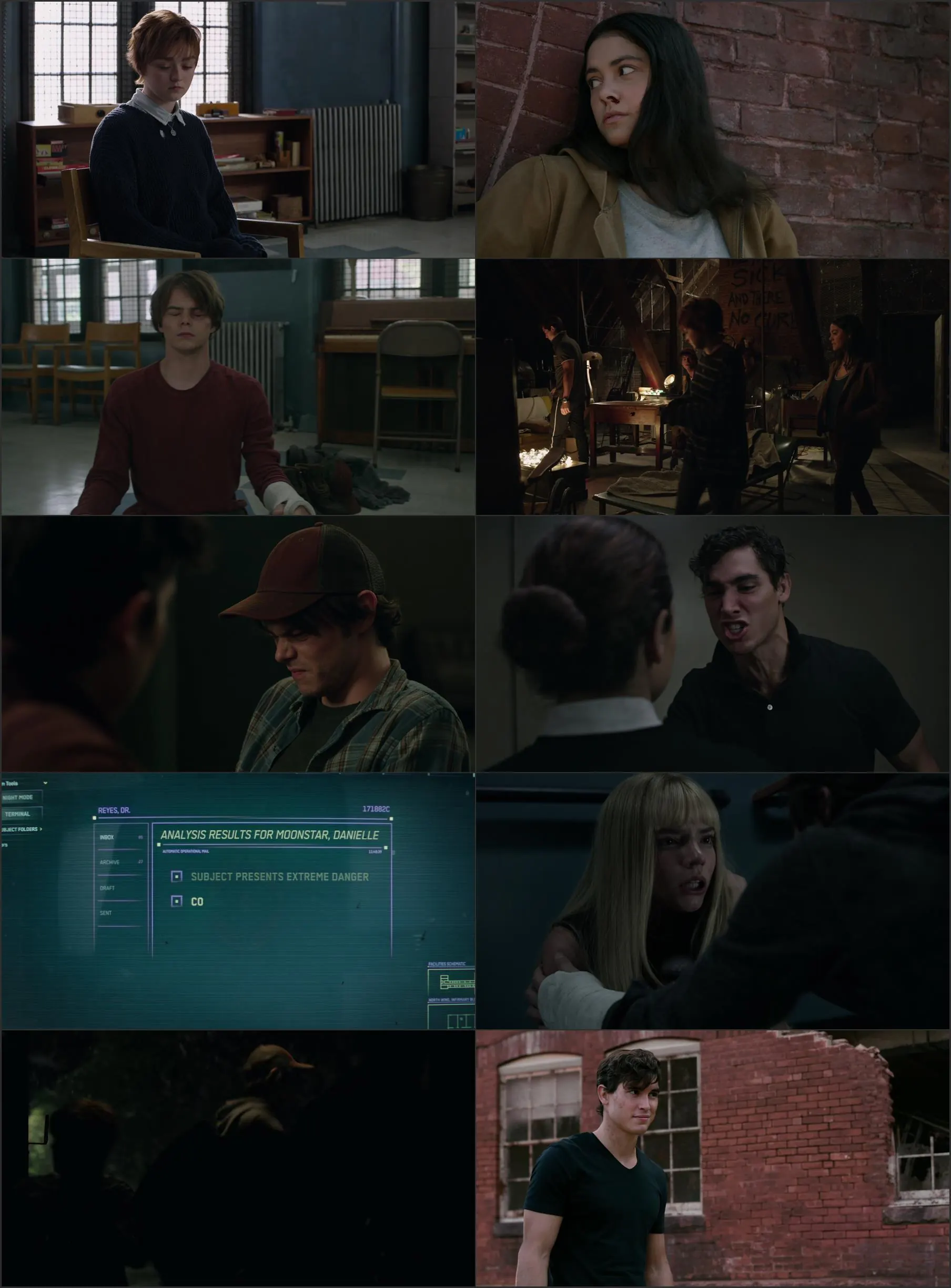 The New Mutants 2020 BRRip 300MB English 480p ESub Download