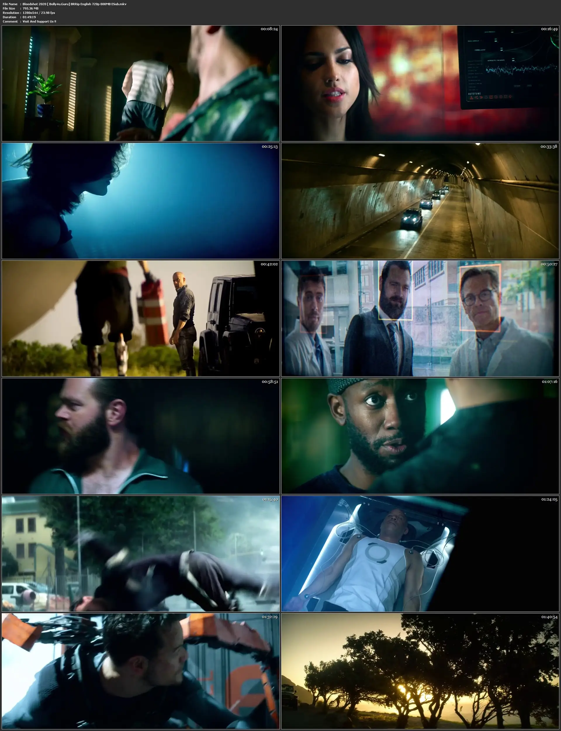 Bloodshot 2020 BRRip 300MB English 480p ESub Download Bloodshot 2020 BRRip 300MB English 480p ESub Download