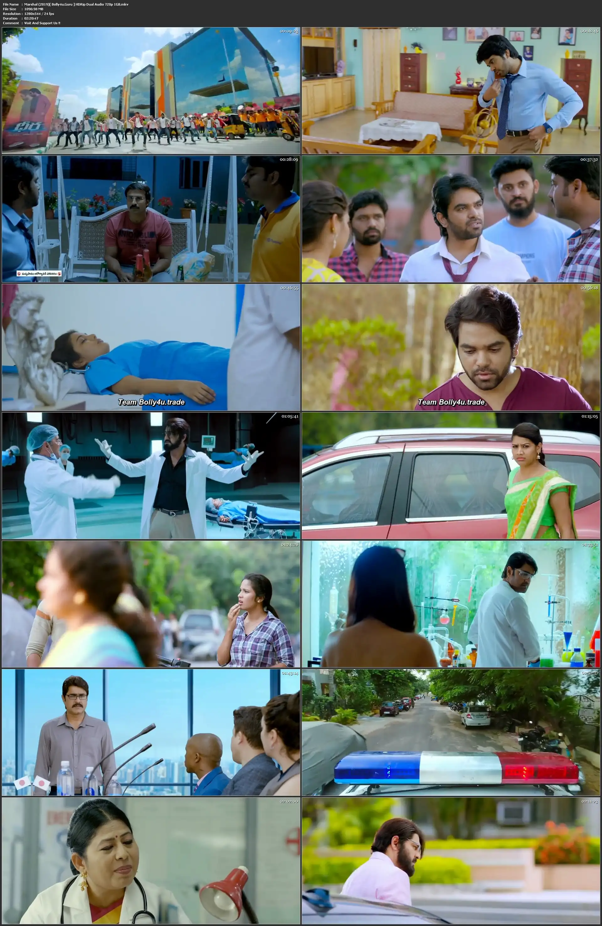 Marshal 2019 HDRip 1GB Hindi Dual Audio 720p Download